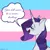 Size: 1125x1125 | Tagged: source needed, safe, artist:snowolive, edit, editor:edits of hate, editor:unofficial edits thread, rarity, pony, unicorn, eyes closed, eyeshadow, female, image, makeup, mare, open mouth, png, positive ponies, pride, pride flag, solo, transgender, transgender pride flag