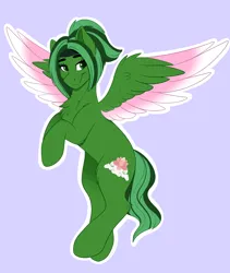 Size: 2812x3324 | Tagged: safe, artist:decemberbreeze, derpibooru import, oc, oc:tranquil zen, unofficial characters only, pegasus, pony, colored wings, commission, commissioner:legionofblues, cutie mark, female, image, mare, mare oc, multicolored wings, pegasus oc, png, solo, wings