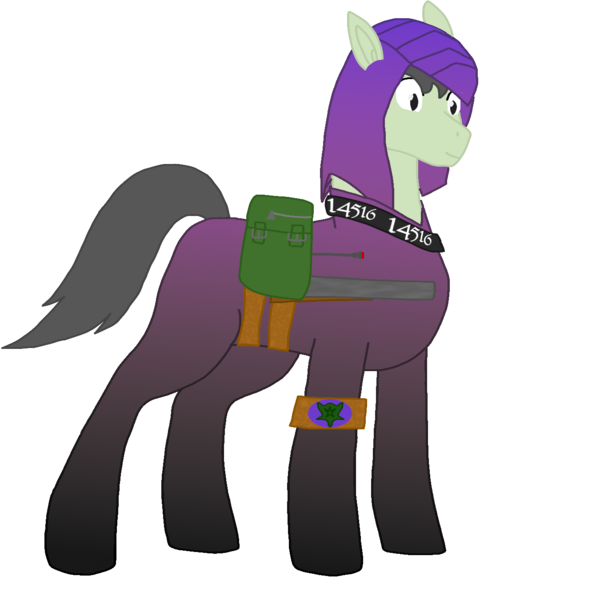 Size: 1350x1350 | Tagged: safe, artist:xada, derpibooru import, oc, unofficial characters only, earth pony, pony, badge, bag, battle saddle, clothes, earth pony oc, gradient clothes, gray mane, gray tail, green coat, gun, image, leg band, png, police officer, police uniform, ribbon, saddle bag, shotgun, simple background, solo, standing, transparent background, weapon