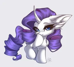 Size: 2247x2048 | Tagged: safe, artist:shinoshai, derpibooru import, rarity, pony, unicorn, g4, chibi, horn, image, png, solo