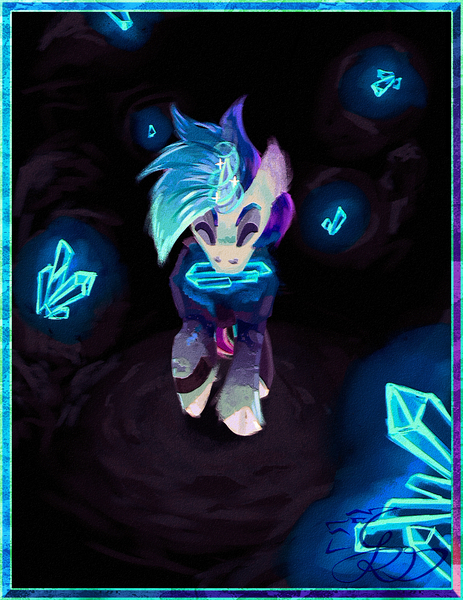 Size: 782x1013 | Tagged: safe, artist:thatonegib, derpibooru import, oc, unofficial characters only, pony, unicorn, crystal, horn, image, jpeg, solo, unicorn oc