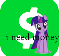 Size: 204x192 | Tagged: safe, derpibooru import, twilight sparkle, pony, unicorn, g4, 1000 hours in ms paint, dollar sign, female, image, mare, png, unicorn twilight