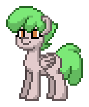 Size: 184x220 | Tagged: safe, derpibooru import, oc, oc:watermelon rain, unofficial characters only, pegasus, pony, pony town, female, image, mare, mare oc, parent:lucky clover, parent:watermelon taffy, png, solo