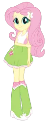 Size: 402x1052 | Tagged: safe, artist:cwt10101, derpibooru import, fluttershy, human, equestria girls, g4, cute, eyeshadow, female, image, makeup, pink eyeshadow, png, shyabetes, simple background, solo, transparent background