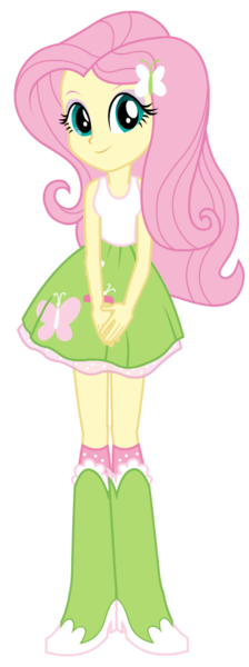 Size: 392x1050 | Tagged: safe, artist:cwt10101, derpibooru import, fluttershy, human, equestria girls, g4, cute, eyeshadow, female, image, makeup, pink eyeshadow, png, shyabetes, simple background, solo, transparent background