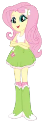 Size: 380x1054 | Tagged: safe, artist:cwt10101, derpibooru import, fluttershy, human, equestria girls, g4, cute, eyeshadow, female, image, makeup, pink eyeshadow, png, shyabetes, simple background, solo, transparent background