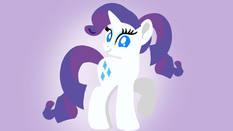 Size: 1280x720 | Tagged: safe, artist:mlplary6, derpibooru import, rarity, pony, unicorn, g4, female, horn, image, jpeg, mare, ponytail