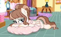 Size: 1977x1220 | Tagged: safe, artist:cstrawberrymilk, derpibooru import, oc, oc:strawberry milk, pegasus, pony, female, image, jpeg, lying down, mare, prone, solo