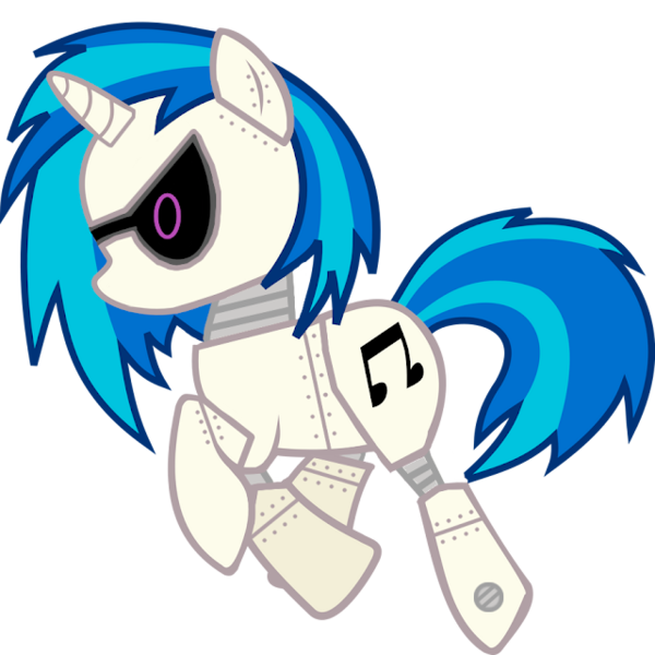 Size: 640x640 | Tagged: safe, artist:epicheavytf2, artist:pyrogaming, derpibooru import, edit, vector edit, vinyl scratch, pony, robot, robot pony, unicorn, g4, bolt, female, horn, image, mare, metal, metal sonic, metallic, png, roboticization, simple background, solo, sonic the hedgehog, sonic the hedgehog (series), transparent background, vector