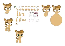 Size: 1736x1236 | Tagged: safe, artist:marybethmaria1423, derpibooru import, g4, my little pony: pony life, character builder, desert weave, image, png, solo