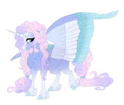 Size: 5000x4256 | Tagged: safe, artist:gigason, derpibooru import, oc, oc:roseate robin, alicorn, pony, absurd resolution, female, image, magical lesbian spawn, mare, offspring, parent:fluttershy, parent:princess luna, parents:lunashy, png, simple background, solo, transparent background