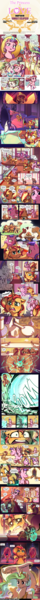 Size: 1759x26529 | Tagged: safe, artist:baban illustration, artist:lummh, derpibooru import, fire flare, flash sentry, princess cadance, sunset shimmer, alicorn, pegasus, pony, unicorn, g4, absurd resolution, alicornified, artificial wings, augmented, bench, book, burger, butt, canterlot castle, canterlot castle interior, comic, cute, cutedance, emanata, female, filly, filly sunset shimmer, foal, food, glow, glowing horn, hay burger, horn, image, imagine spot, levitation, looking at each other, looking at someone, magic, magic wings, male, mare, mirror, patreon, patreon logo, plot, png, quill pen, race swap, reflection, scroll, seduction, shimmercorn, speech bubble, spread wings, stallion, startled, statue, tail, tail seduce, telekinesis, thumbnail is a stick, wings, younger, younger sunset