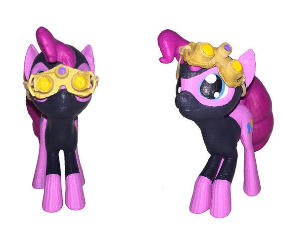 Size: 568x478 | Tagged: safe, derpibooru import, pinkie pie, earth pony, pony, image, jpeg, model, ninja, pinkie spy, toy