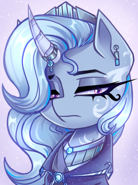 Size: 2229x3000 | Tagged: safe, artist:opal_radiance, derpibooru import, oc, oc:princess ntrom, pony, unicorn, equestria at war mod, egyptian, horn, image, png, solo