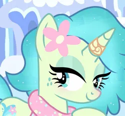 Size: 1311x1220 | Tagged: safe, artist:cstrawberrymilk, derpibooru import, oc, oc:crystalline, pony, unicorn, clothes, disguise, disguised changeling, female, horn, horn ring, image, jewelry, jpeg, mare, ring, scarf, solo