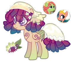 Size: 2565x2166 | Tagged: safe, artist:anno酱w, derpibooru import, oc, unofficial characters only, pegasus, pony, adoptable, base used, body markings, cutie mark, dreadlocks, egyptian, egyptian pony, facial markings, flower, flower in hair, image, magical lesbian spawn, offspring, parent:somnambula, parent:tree hugger, png, simple background, solo, transparent background, veil