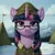 Size: 2048x2048 | Tagged: safe, ai content, derpibooru import, machine learning generated, prompter:thelight3d, stable diffusion, twilight sparkle, unicorn, bust, cap, chest fluff, clothes, ear fluff, glasses, hat, horn, image, jpeg, military uniform, mountain, outdoors, portrait, snow, unicorn twilight, uniform, winter