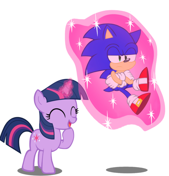 Size: 2773x2881 | Tagged: safe, artist:phantomsavior616, derpibooru import, twilight sparkle, pony, unicorn, g4, female, filly, foal, horn, image, png, simple background, sonic the hedgehog, sonic the hedgehog (series), transparent background, unicorn twilight