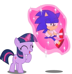 Size: 2773x2881 | Tagged: safe, artist:phantomsavior616, derpibooru import, twilight sparkle, pony, unicorn, g4, female, filly, foal, horn, image, png, simple background, sonic the hedgehog, sonic the hedgehog (series), transparent background, unicorn twilight