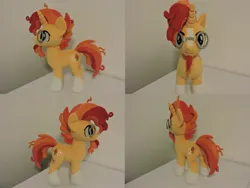 Size: 1597x1199 | Tagged: safe, artist:little-broy-peep, derpibooru import, sunburst, pony, g4, image, irl, jpeg, photo, plushie, solo