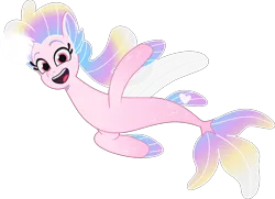 Size: 5004x3626 | Tagged: safe, derpibooru import, official, seapony (g4), g5, my little pony: tell your tale, .ai available, .svg available, concept art, destiny (g5), female, image, png, simple background, solo, transparent background, vector