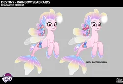 Size: 2275x1558 | Tagged: safe, derpibooru import, official, seapony (g4), g5, my little pony: tell your tale, .psd available, concept art, destiny (g5), female, image, png, solo