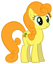 Size: 1600x1934 | Tagged: safe, artist:shho13, derpibooru import, carrot top, golden harvest, earth pony, pony, g4, female, image, mare, png, simple background, solo, transparent background, vector