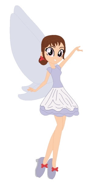 Size: 401x841 | Tagged: safe, artist:cookiechans2, artist:user15432, derpibooru import, fairy, equestria girls, g4, ballerina, base used, blue wings, bow, christmas fairy, clothes, crossover, dress, equestria girls style, equestria girls-ified, fairy wings, giselle (rainbow magic), giselle the christmas ballet fairy, hair bow, image, looking at you, png, rainbow magic (series), red bow, shoes, simple background, smiling, smiling at you, transparent background, wings