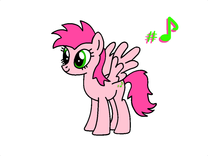 Size: 960x720 | Tagged: safe, artist:lonstecation, derpibooru import, oc, oc:lilly willy, unofficial characters only, pegasus, pony, g4, female, image, mare, music, music notes, png, simple background, solo, standing, transparent background, wings