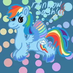 Size: 1000x1000 | Tagged: safe, artist:mintwhistle, derpibooru import, rainbow dash, pegasus, pony, abstract background, colored hooves, colored wings, confident, feathered fetlocks, female, flying, g4, image, lightning, looking back, mare, medibang paint, multicolored hair, multicolored wings, png, rainbow dash day, rainbow hair, rainbow tail, smiling, solo, spread wings, tail, unshorn fetlocks, wings