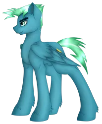 Size: 1024x1241 | Tagged: safe, artist:nocti-draws, derpibooru import, sky stinger, pegasus, pony, image, male, png, simple background, solo, stallion, transparent background