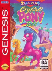 Size: 270x370 | Tagged: safe, derpibooru import, crystal (crystal's pony tales), crystal's pony tales, game, image, jpeg, sega, sega genesis