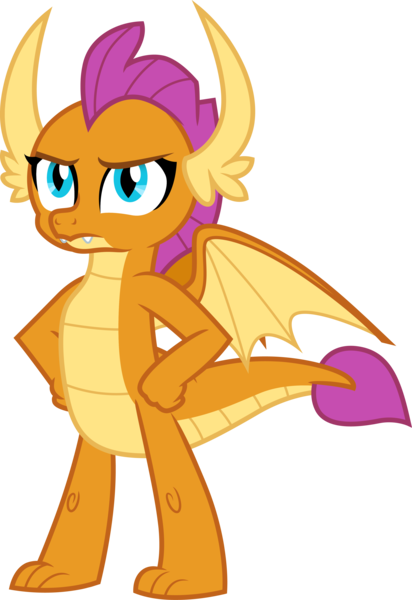 Size: 3000x4371 | Tagged: safe, artist:cloudy glow, derpibooru import, smolder, dragon, sweet and smoky, dragoness, female, image, png, simple background, solo, transparent background, vector