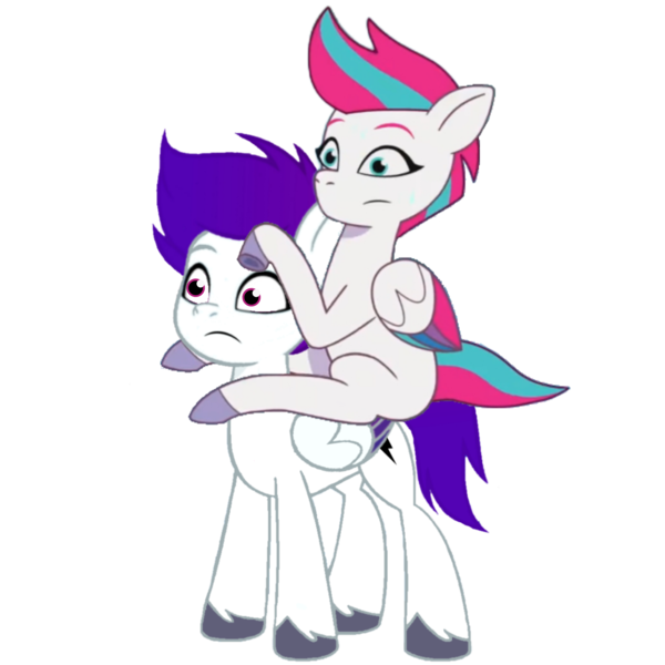 Size: 3600x3600 | Tagged: safe, artist:ramixe dash, derpibooru import, zipp storm, oc, oc:ramixe dash, pegasus, pony, g5, my little pony: tell your tale, female, image, male, mare, png, simple background, stallion, transparent background