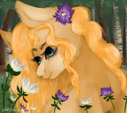 Size: 800x709 | Tagged: safe, derpibooru import, pear butter, earth pony, bust, image, jpeg, solo