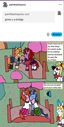 Size: 1173x2327 | Tagged: safe, artist:ask-luciavampire, derpibooru import, oc, pony, undead, unicorn, vampire, vampony, ask, clothes, cosplay, costume, image, png, school uniform, tumblr