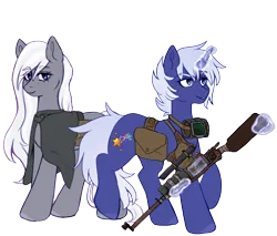 Size: 2350x2000 | Tagged: safe, artist:azusascuba, derpibooru import, oc, oc:starlight, oc:whisper winds, fallout equestria, fanfic:fallout equestria: the chrysalis, fanfic art, image, png