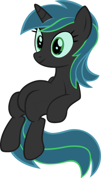Size: 1920x3381 | Tagged: artist needed, safe, anonymous artist, derpibooru import, lyra heartstrings, queen chrysalis, changeling, pony, unicorn, female, fusion, fusion:lyra heartstrings, fusion:queen chrysalis, image, mare, png, recolor, sitting, smiling