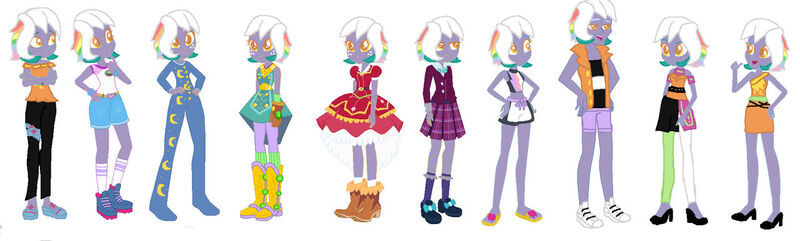 Size: 1280x386 | Tagged: safe, artist:izzysings, derpibooru import, oc, equestria girls, boots, clothes, cowboy boots, crystal guardian, equestria girls-ified, high heel boots, image, jpeg, shoes, solo