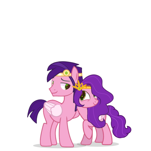 Size: 3600x3600 | Tagged: safe, alternate version, artist:ramixe dash, derpibooru import, pipp petals, pegasus, pony, g5, female, g4, g5 to g4, generation leap, image, male, mare, pip corolla, png, r63 paradox, rule 63, self paradox, self ponidox, simple background, stallion, transparent background