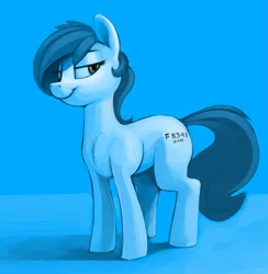 Size: 1609x1648 | Tagged: oc name needed, safe, artist:dimfann, derpibooru import, oc, unofficial characters only, earth pony, pony, image, lidded eyes, looking at you, nostrils, png, simple background, smiling, solo