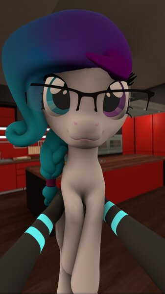 Size: 730x1299 | Tagged: safe, artist:glitchwithahat, ponerpics import, oc, oc:aurora starling, unofficial characters only, pony, 3d, female, image, jpeg, mare