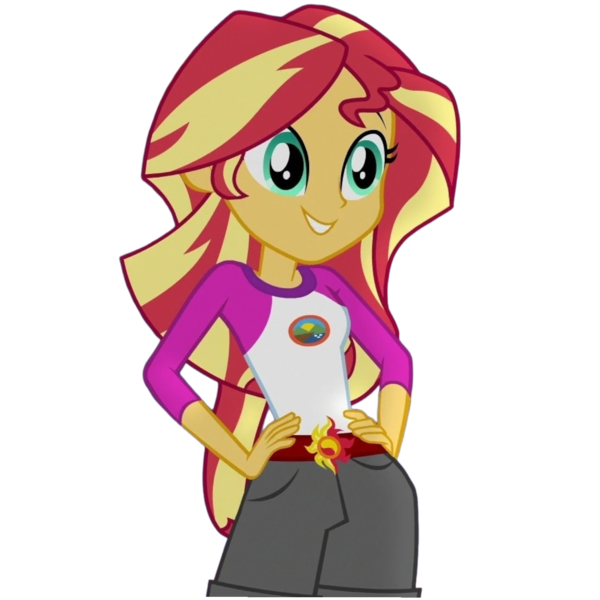 Size: 1512x1512 | Tagged: safe, artist:cutler1228, derpibooru import, edit, edited screencap, screencap, sunset shimmer, human, equestria girls, legend of everfree, camp everfree outfits, female, g4, image, not a vector, png, simple background, smiling, solo, transparent background