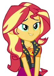 Size: 2448x3464 | Tagged: safe, artist:cutler1228, derpibooru import, edit, edited screencap, screencap, sunset shimmer, human, equestria girls, female, g4, geode of empathy, image, magical geodes, not a vector, png, simple background, solo, transparent background