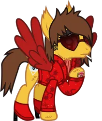 Size: 1032x1221 | Tagged: safe, artist:lightningbolt, derpibooru import, ponified, pegasus, pony, .svg available, alex gaskarth, all time low, butt fluff, cheek fluff, cigarette, clothes, derpibooru exclusive, dyed wings, ear fluff, eyeliner, eyeshadow, frown, hair over one eye, high heels, hoof fluff, image, looking at you, makeup, male, png, raised hoof, shirt, shoes, show accurate, simple background, smoking, solo, spread wings, stallion, standing, suit jacket, sunglasses, tail, tail feathers, tattoo, transparent background, undershirt, vector, wing fluff, wings