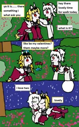 Size: 1007x1612 | Tagged: safe, artist:ask-luciavampire, derpibooru import, oc, pony, undead, vampire, vampony, clothes, cosplay, costume, date night, holiday, image, png, tumblr, valentine, valentine's day