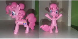 Size: 1080x544 | Tagged: safe, artist:assaultwar04, derpibooru import, screencap, pinkie pie, earth pony, pony, customized toy, female, figure, image, irl, jpeg, photo, toy