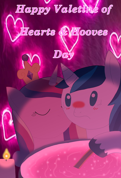 Size: 3359x4955 | Tagged: safe, artist:pokeneo1234, derpibooru import, princess cadance, shining armor, hearts and hooves day, holiday, image, jpeg, shipping, valentine's day