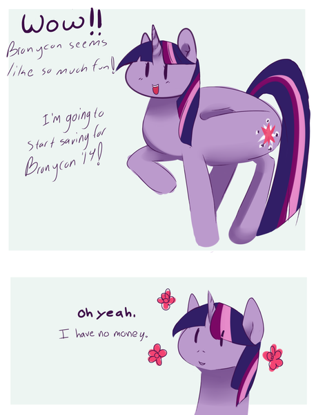 Size: 1280x1677 | Tagged: safe, artist:aisuroma, derpibooru import, twilight sparkle, ponified, food pony, original species, pony, unicorn, bronycon, bagel, bread, dot eyes, flower, food, image, png, poor, solo