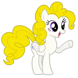 Size: 6000x6000 | Tagged: safe, artist:90sigma, derpibooru import, surprise, pegasus, pony, feeling pinkie keen, g1, .svg available, female, folded wings, g1 to g4, g4, generation leap, image, mare, open mouth, open smile, png, raised hoof, simple background, smiling, solo, transparent background, vector, wings